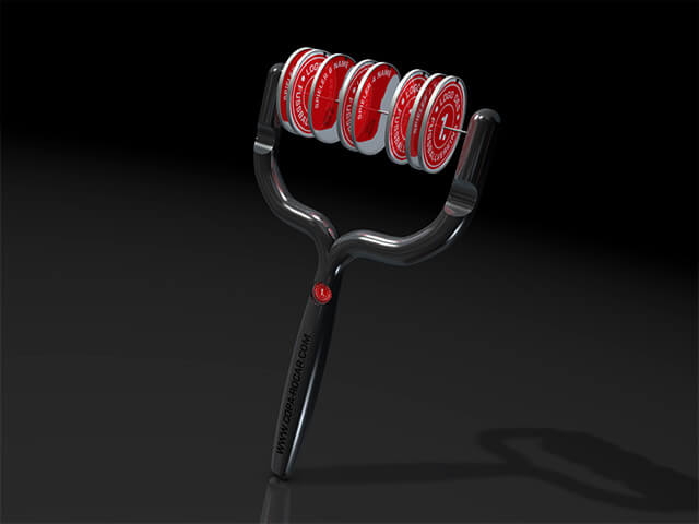 Rendering einer Rassel