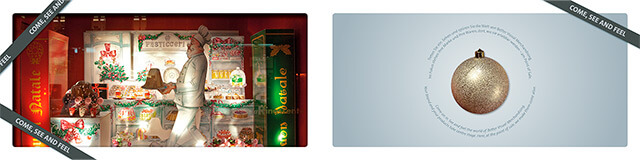 Doppelseite einer Imagebroschüre