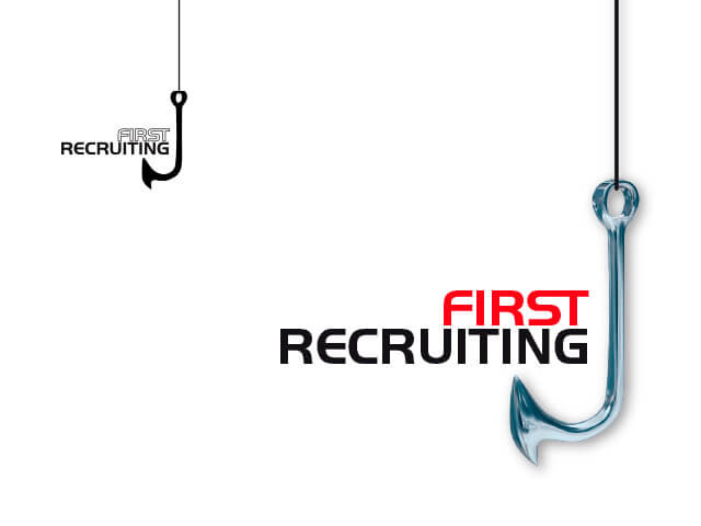 First-Recruiting – Logo-Entwurf Variante 2 (Alternative Gestaltung)