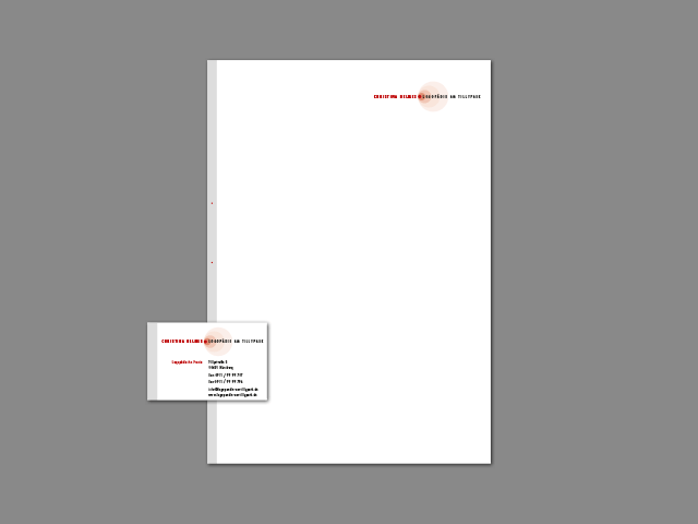 Geschäftsausstattung einer Logopädin