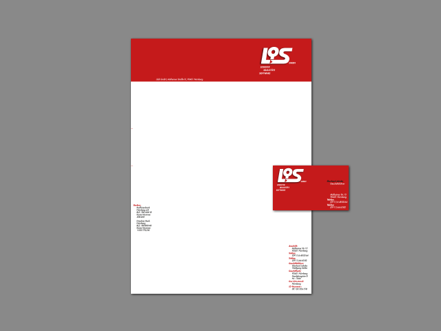 Geschäftsausstattung für Logistik-Unternehmen