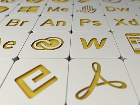 Verschiedene Software-Symbole