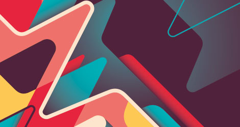 Abstrakte Illustration